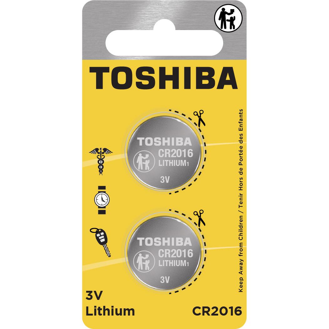 T-CR2016SC BP/2 Toshiba Lifestyle Products  Piles non rechargeables (primaires)